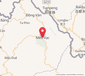 Map of Thị Trấn Mèo Vạc, Hà Giang