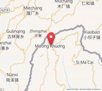 Map of Thị Trấn Mường Khương, Lào Cai