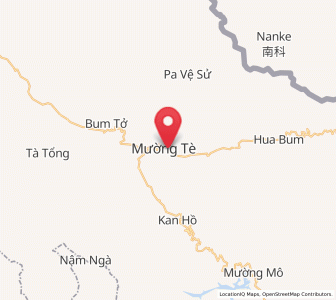 Map of Thị Trấn Mường Tè, Lai Châu