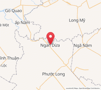 Map of Thị Trấn Ngan Dừa, Bạc Liêu