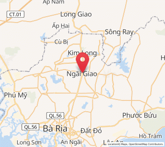 Map of Thị Trấn Ngải Giao, Bà Rịa-Vũng Tàu