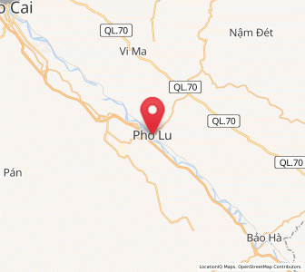 Map of Thị Trấn Phố Lu, Lào Cai