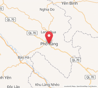 Map of Thị Trấn Phố Ràng, Lào Cai