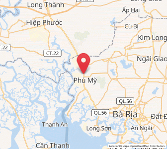 Map of Thị Trấn Phú Mỹ, Bà Rịa-Vũng Tàu