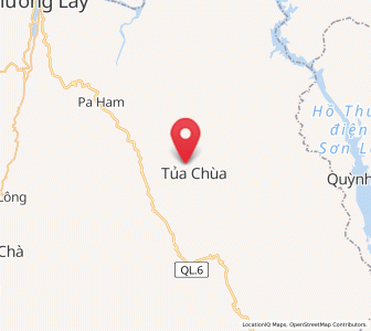 Map of Thị Trấn Tủa Chùa, Ðiện Biên