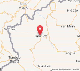Map of Thị Trấn Tam Sơn, Hà Giang