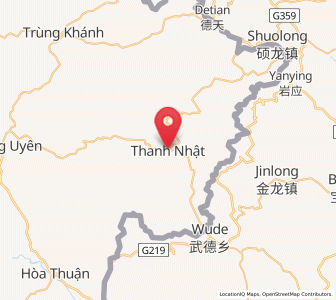 Map of Thị Trấn Thanh Nhật, Cao Bằng