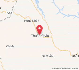 Map of Thị Trấn Thuận Châu, Sơn La