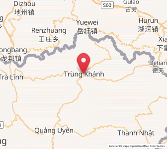 Map of Thị Trấn Trùng Khánh, Cao Bằng