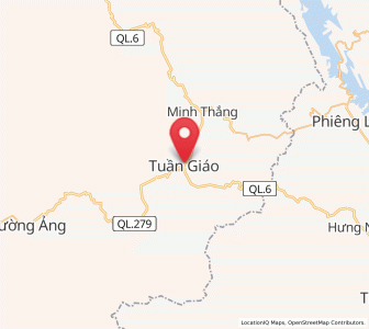 Map of Thị Trấn Tuần Giáo, Ðiện Biên