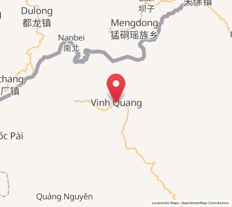 Map of Thị Trấn Vinh Quang, Hà Giang