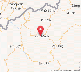 Map of Thị Trấn Yên Minh, Hà Giang