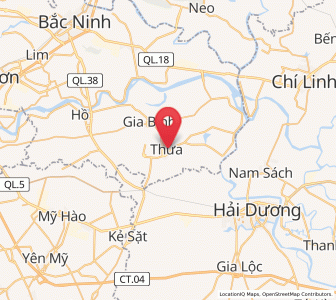 Map of Thứa, Bắc Ninh