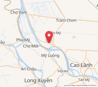 Map of Thanh Bình, Đồng Tháp