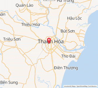 Map of Thanh Hóa, Thanh Hóa