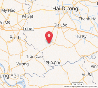 Map of Thanh Miện, Hải Dương