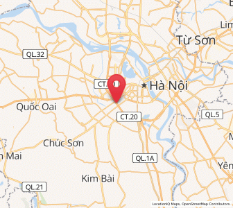 Map of Thanh Xuân, Hanoi