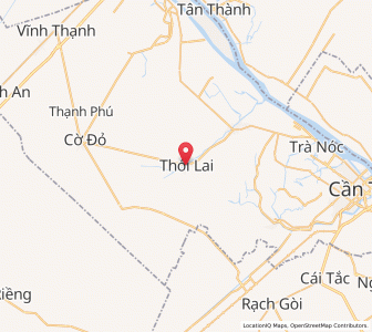 Map of Thới Lai, Can Tho