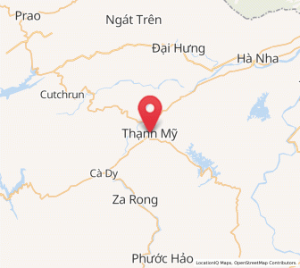 Map of Thạnh Mỹ, Quảng Nam