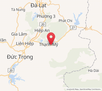 Map of Thạnh Mỹ, Lâm Đồng