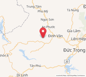 Map of Thôn Phúc Hưng, Lâm Đồng