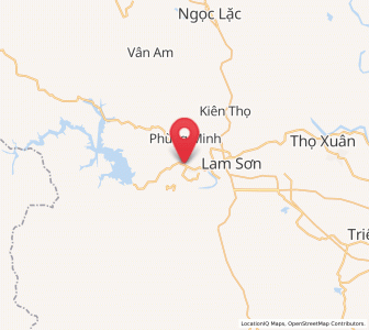 Map of Thường Xuân, Thanh Hóa