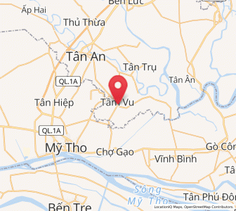 Map of Tầm Vu, Long An