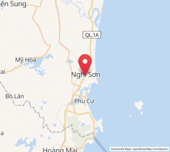 Map of Tĩnh Gia, Thanh Hóa