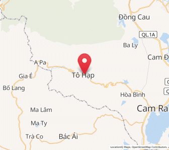 Map of Tô Hạp, Khánh Hòa