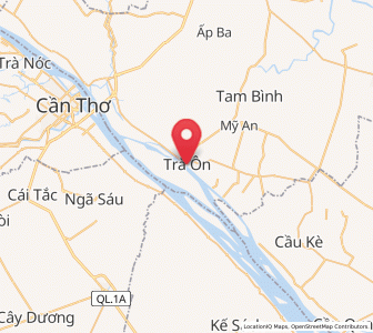 Map of Trà Ôn, Vĩnh Long