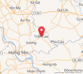 Map of Trần Cao, Hưng Yên