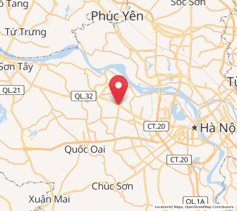 Map of Trôi, Hanoi