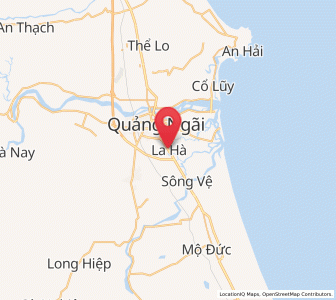 Map of Tư Nghĩa, Quảng Ngãi Province