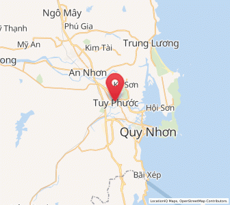 Map of Tuy Phước, Bình Định