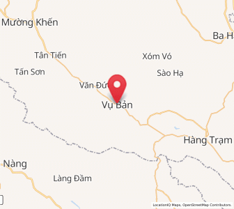 Map of Vụ Bản, Hòa Bình