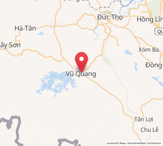 Map of Vũ Quang, Hà Tĩnh