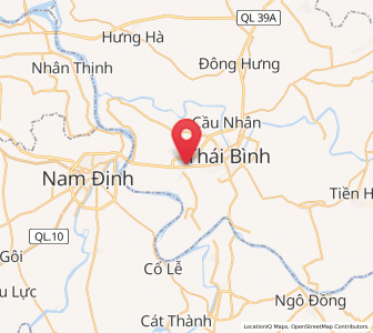 Map of Vũ Thư, Thái Bình