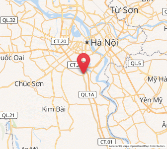 Map of Văn Điển, Hanoi