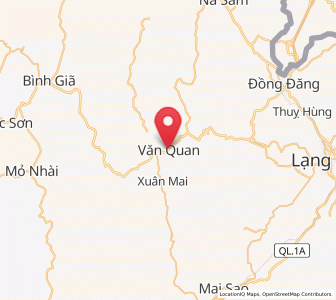 Map of Văn Quan, Lạng Sơn