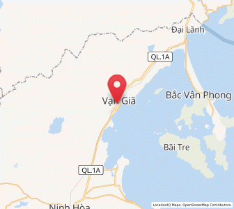 Map of Vạn Giã, Khánh Hòa