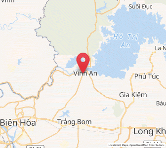 Map of Vĩnh An, Đồng Nai