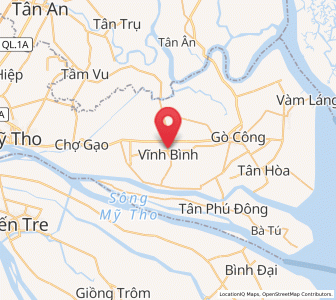 Map of Vĩnh Bình, Tiền Giang