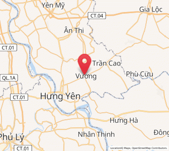 Map of Vương, Hưng Yên