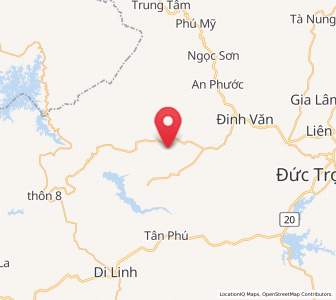 Map of Xã Hoài Đức, Lâm Đồng