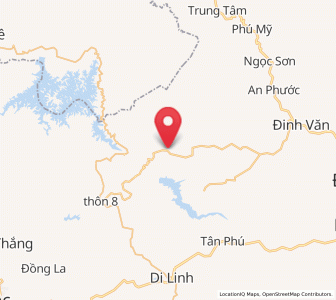 Map of Xã Tân Thanh, Lâm Đồng