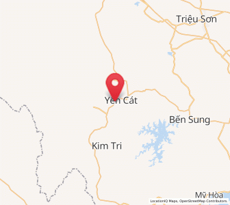 Map of Yên Cát, Thanh Hóa