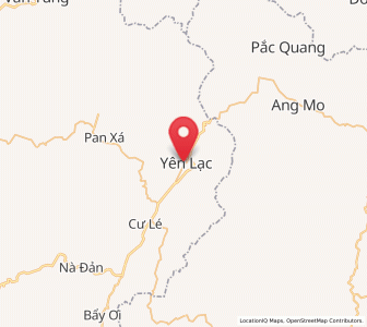 Map of Yến Lạc, Bắc Kạn