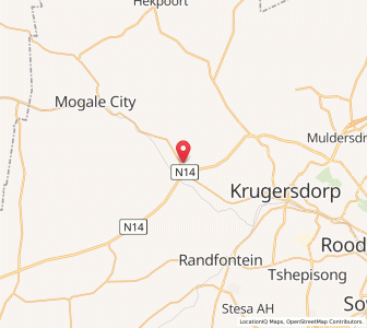 Map of Bagale, Gauteng