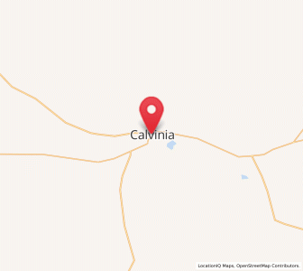 Map of Calvinia, Northern Cape
