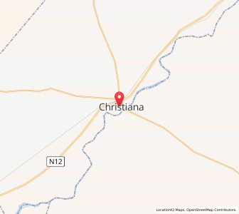 Map of Christiana, North-West